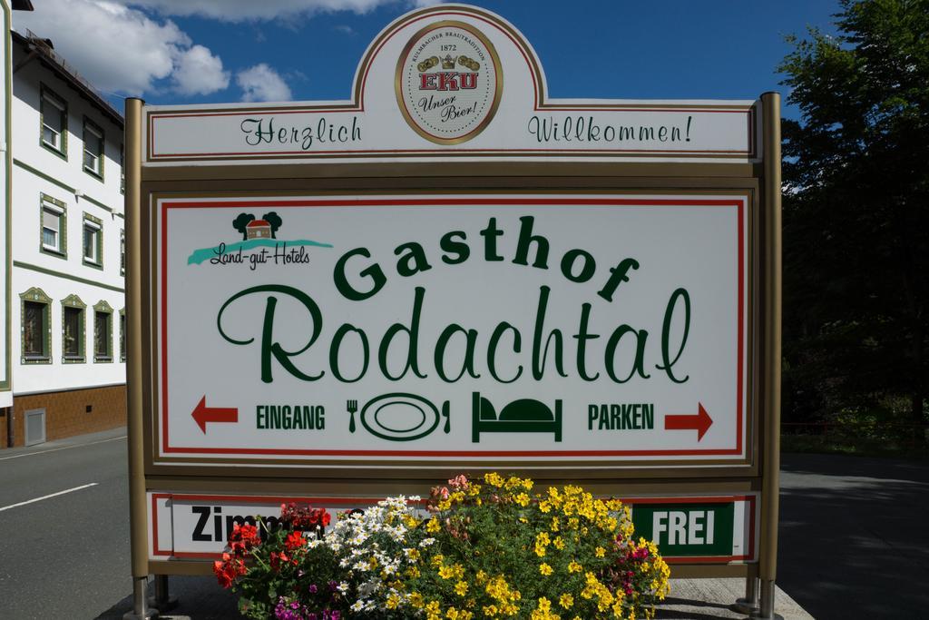 Gasthof Rodachtal Mit Gaestehaus Katharina Schwarzenbach am Wald ภายนอก รูปภาพ